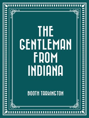 cover image of The Gentleman from Indiana